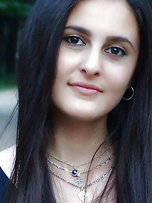 Curvy Tanned Bulgarian University Beauty Ralica