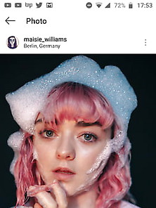 Cum To Maisie Williams 01