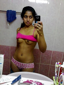 Indian Girl Showing Her Small Tits