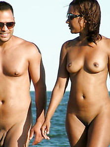 Famous Couple Naked On The Fkk Beach