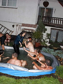 Pool Hot Nude Party