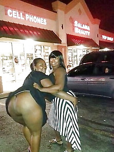 It's Some Thick Ass Black Women Out In Public Pt.  3