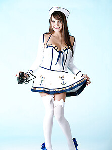 Sailor Outfit Brunette Showing