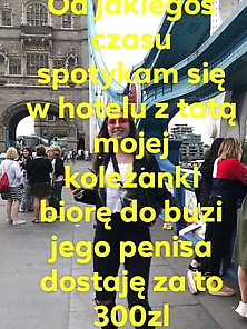 17Latka Z Polski Spotyka Sie Z Starszymi Panami Za Pienidze