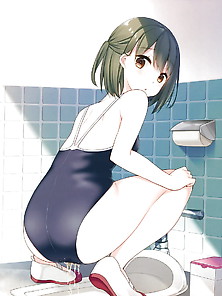 Peeing Anime