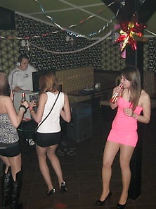 Teen Party Bitches Pantyhose Feet