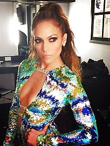 Jennifer Lopez Green Whore Dress