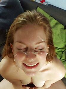 Redhead Amateur Gf Nude Posing And Facial
