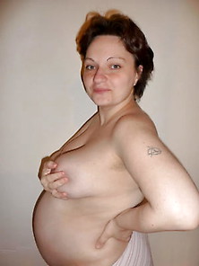 Large Pregnant Czech Mother.