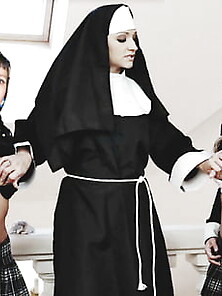 The Mrs Faked As A Naughty Nun