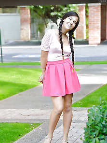Babe In A Pink Skirt