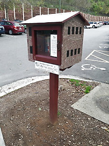 Little Free Libraries.