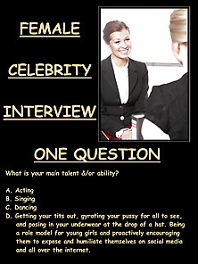 Celebrity Interview