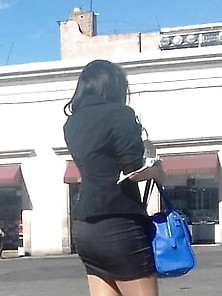 Minifalda Negra Culoncita
