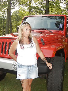Wife And Her Jeep
