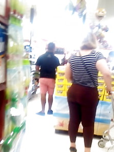 Mature With Big Ass Shopping At Walmart