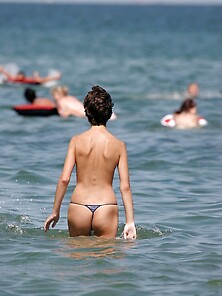 Topless Girls At Beach 3