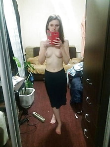 Selfshot Girl Naked At Home