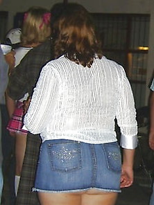 Mini Jean Skirts 16