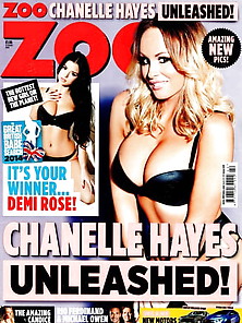 Chanelle Hayes Topless Magazine 7
