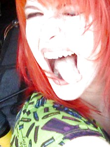 Hayley Williams - Face And Tongue Out