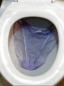 Panty In The Toilet