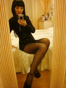 Russian Girls In Black Pantyhose