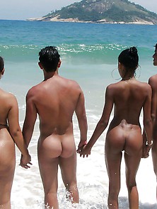Nudists At The Beach 3