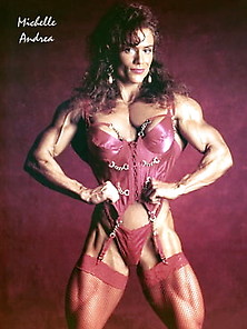 Michelle Andrea! Stunning Muscular Brunette!