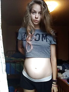 Cute Pregnant Skinny Teen