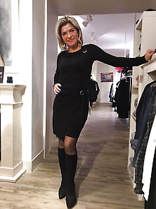 Dutch Milf Debby Whore Shows Again Her Hot Dresses