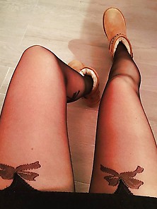 French Pantyhose Legs