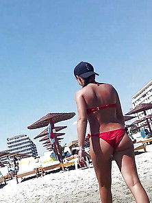 Spy Beach Bikini Teens Girl Romanian