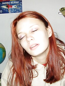 Beautiful Redhead Girl Sonja