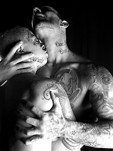 Passion Erotic Sex Michelle Miura & Lidya Rouge.  Tattoos.