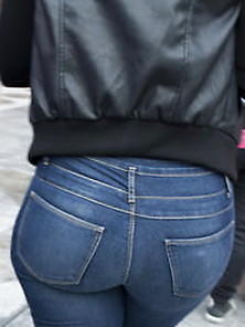 Big Booty Latina In Tight Jeans
