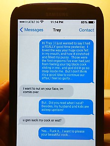 Text Found On Cheating Wife's Phone