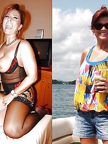 Exposed Slut Wives - Before And After 218