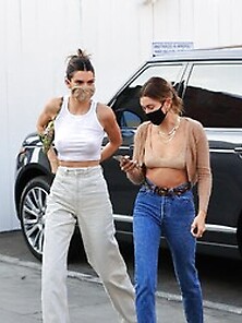 Kendall Jenner See Thru To Boobs In Los Angeles