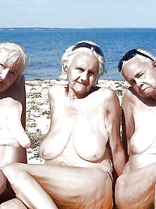 Bbw Matures And Grannies At The Beach 268