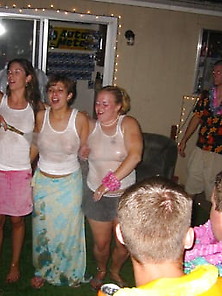 More Flashing Wet And Just Party Teens