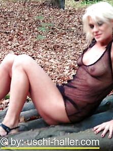 Outdoor Photo Shooting With Blonde Milf Michelle