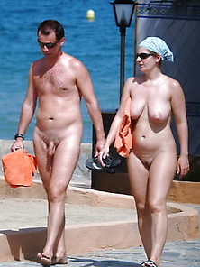 Naked Couple On The Fkk Beach