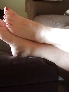 Wife's Cute Vacation Feet