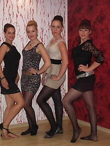 Sexy Females In Tights Pantyhose Nylons 186
