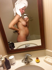 Sexy Blonde Pregnant