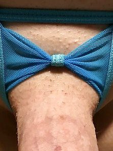 Blue Bow Hollow G-String