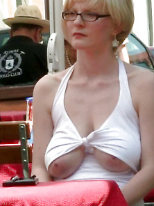 Candid Tits In Public