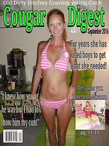Amateur Milfs & Wives On Fake Magazine Covers