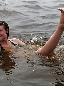 Alina Swimming